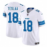 Men & Women & Youth Detroit Lions #18 Isaac TeSlaa White 2025 Draft F.U.S.E. Vapor Limited Stitched Jersey,baseball caps,new era cap wholesale,wholesale hats
